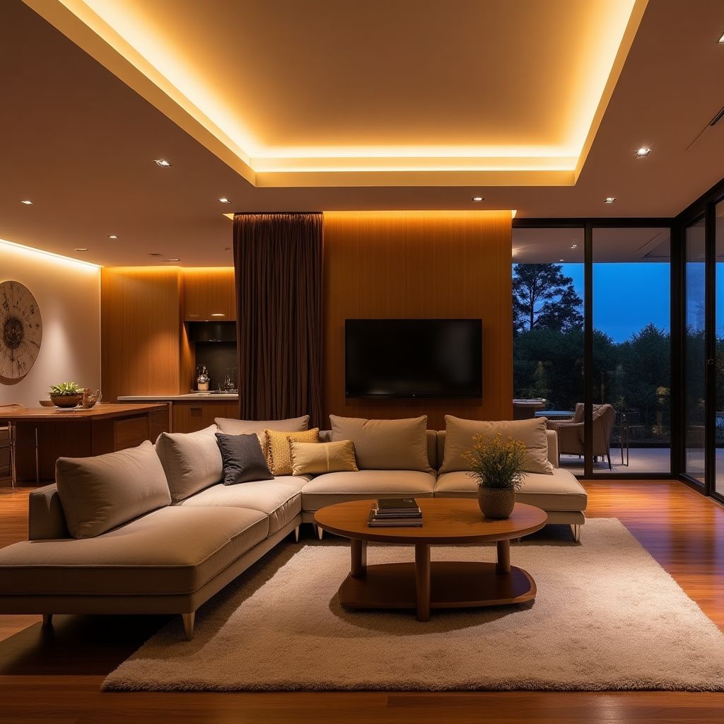 Modern Sydney home with EcoLuma lighting
