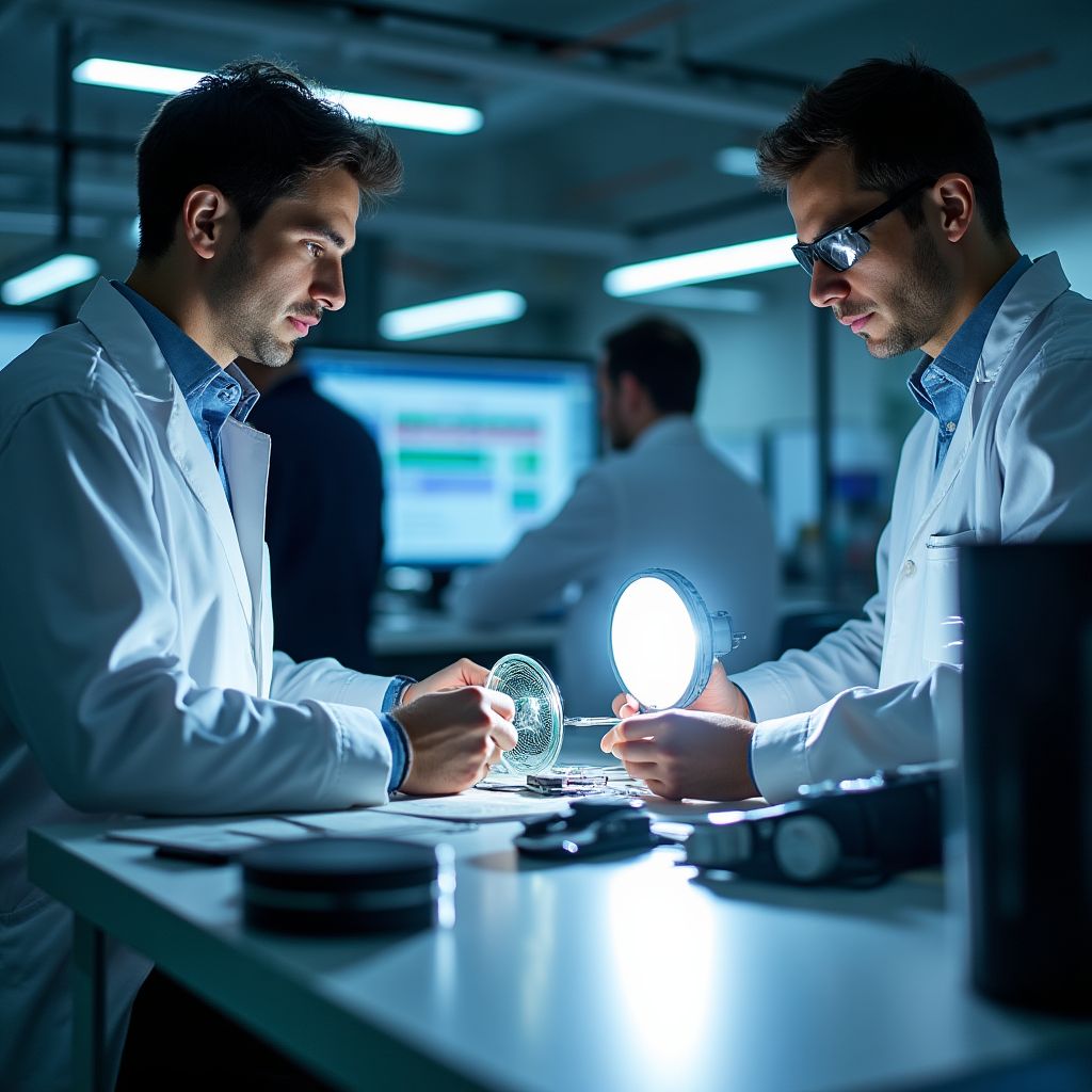 EcoLuma R&D laboratory